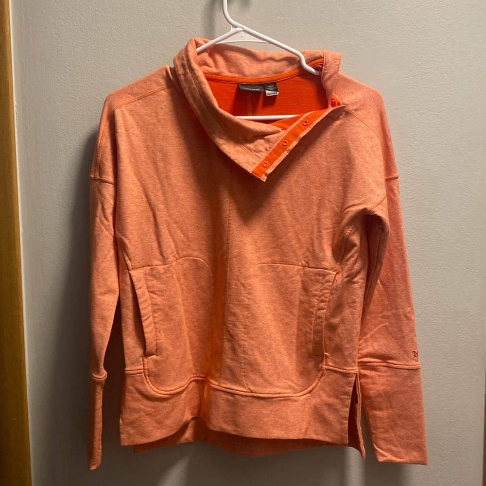 Marmot tangerine pull over sweater